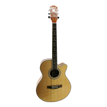 Wholesale high quality spruce top 6 string 40 inch acoustic travel guitar