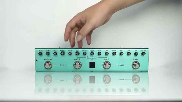 M-Vave Tank-G Multi-Effects Guitar Pedal for Recording