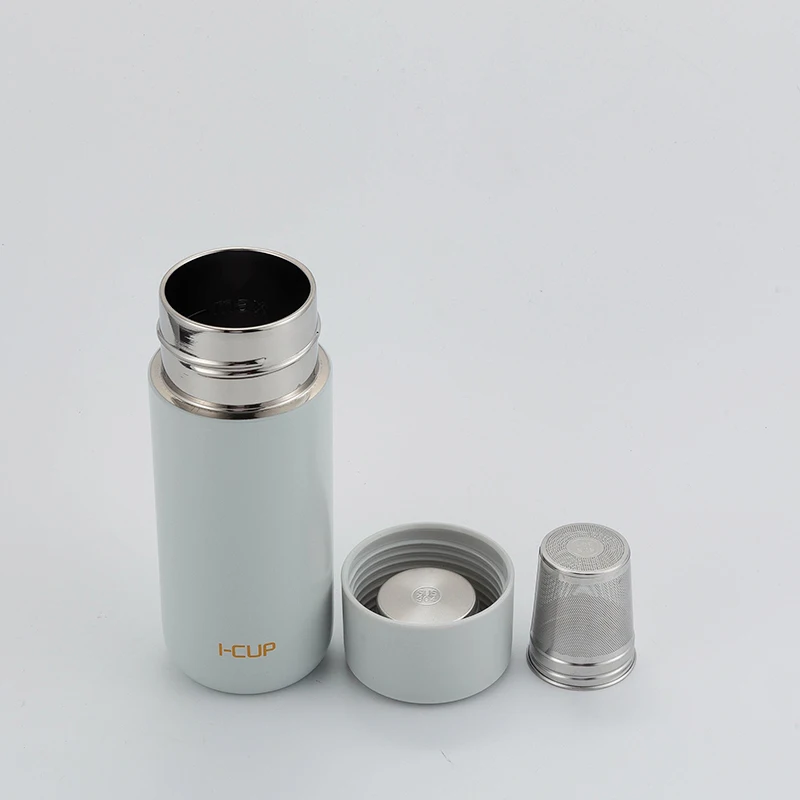 Factory Double wall 316 stainless steel vacuum tea cup hot water flask