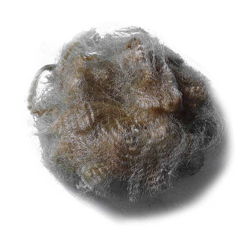 23D полипропиленовое ПП штапельное волокно для одеяла и ковра