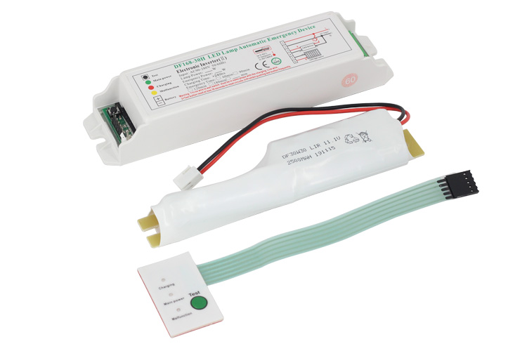 CE RoHS Certificates led reduced power emergency driver for panel light for 18W 2hours