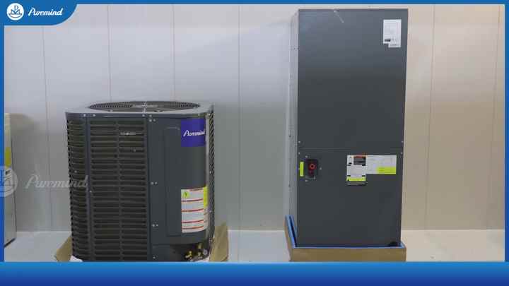 R454B 3TON 4TON 5TON Duct Type Condenser Air Conditioner Air Handler ...