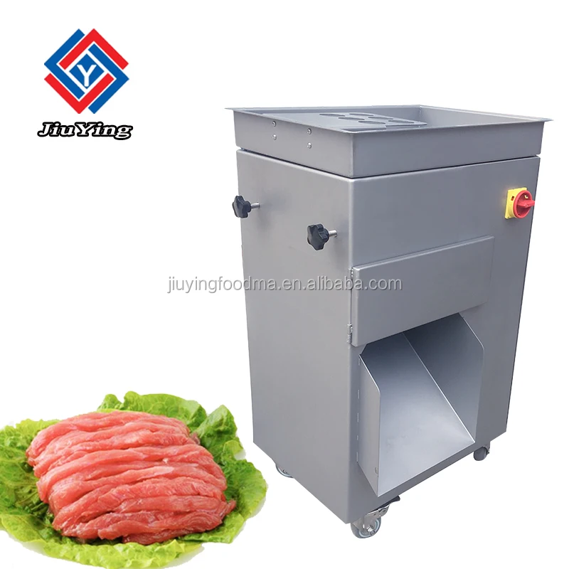 Máquina shredding do grande cortador automático da carne do cortador da carne fresca da entrada