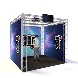 VR Cube Game Station / Game Zone VR Box Virtual Reality Simulation