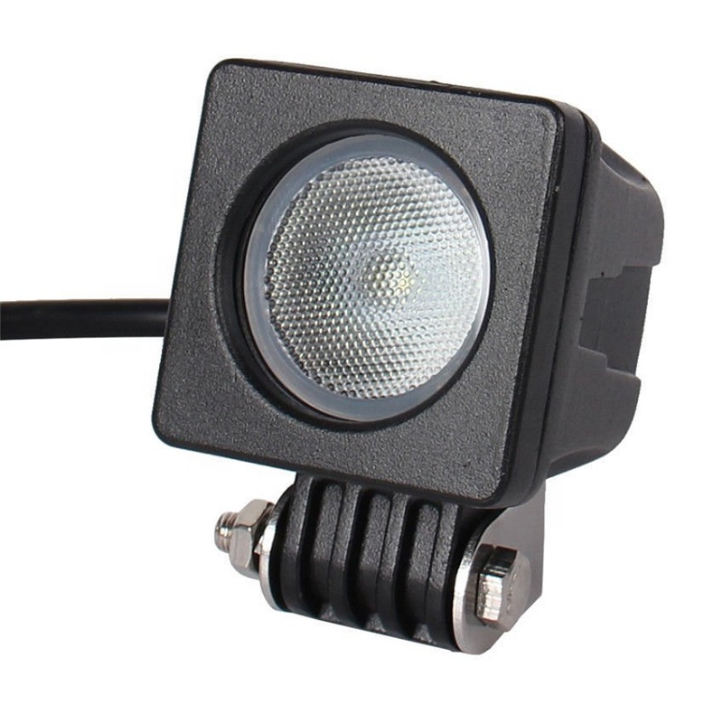 Суперъяркая вспомогательная Светодиодная лампа 12 В, 24 В, 2 дюйма, 10 Вт, CR EE для мотоцикла, мотора, точечного велосипеда, лодки