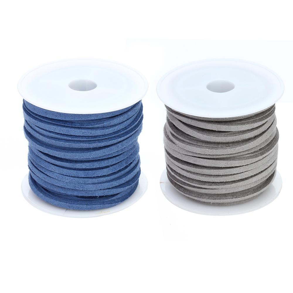 Leather Cord Round 1.00mm 10m Black