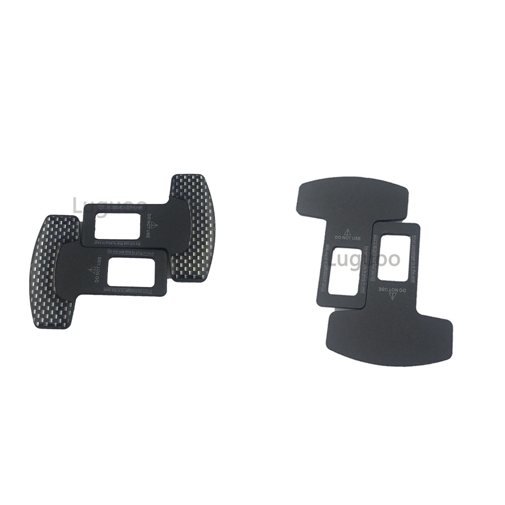 Высококачественный зажим для автомобильного ремня безопасности из углеродного волокна для всех автомобилей, грузовиков, внедорожников