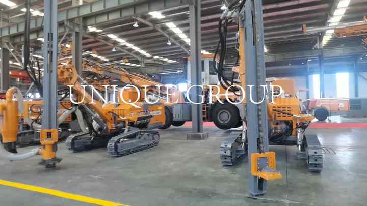 マイニングリッグ ZGYX-454 Mining Drilling Machine Rig Equipment Dth Surface