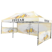 Custom Printing 10x10 Outdoor Tent Gazebo Roof top Pop Up Event Tent