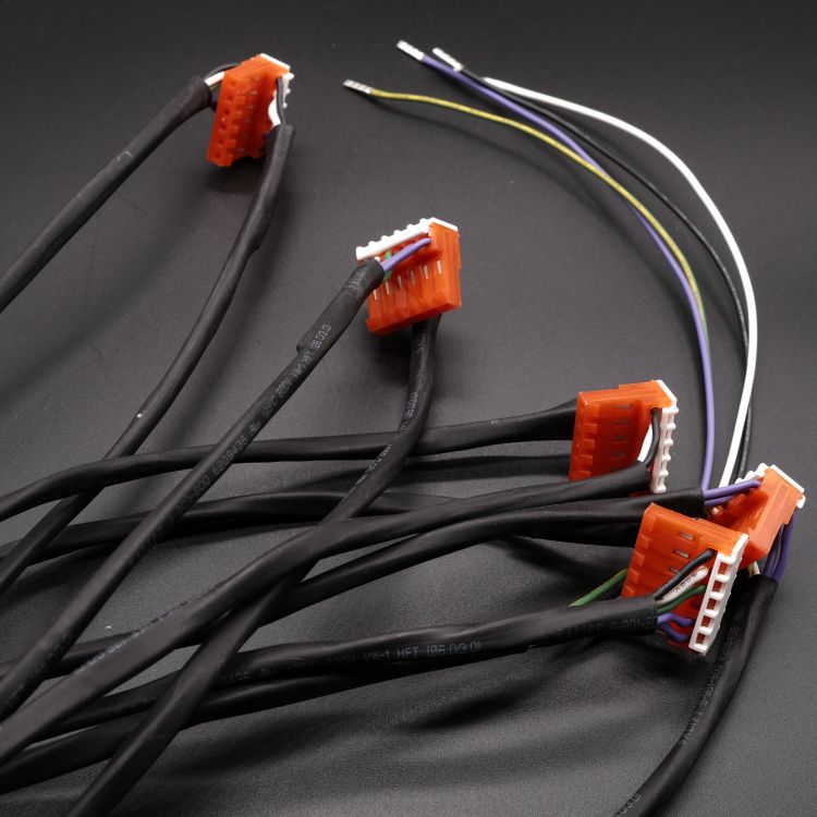 PVC Jacket Vehicle Motorcycle Motor Wire Harness Assembly ISO9001 ODM