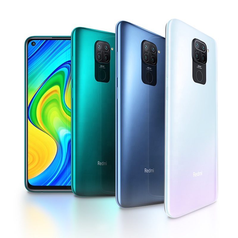 Новая глобальная версия Redmi Note 9 64 ГБ 3 ГБ ОЗУ смартфон Helio G85 5020 мАч батарея 18 Вт Быстрая зарядка 6,53 "DotDisplay 48MP камера