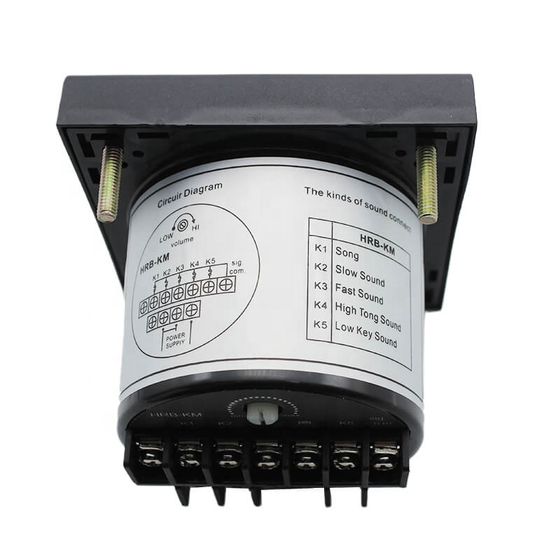 Мульти-музыки электронный звук зуммера сигнализации HRB-KM Регулируемый динамик 220VAC
