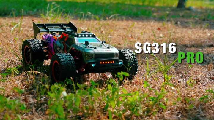 Logicool4点セット SG316 RC Car 1:16 SG316MAX Brushless 4WD Professional Remote