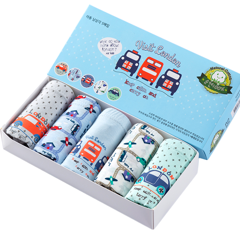 Лидер продаж; Шорты с рисунком для мальчиков; Нижнее белье из 100% хлопка; Детское нижнее белье; Детские шорты с рисунком