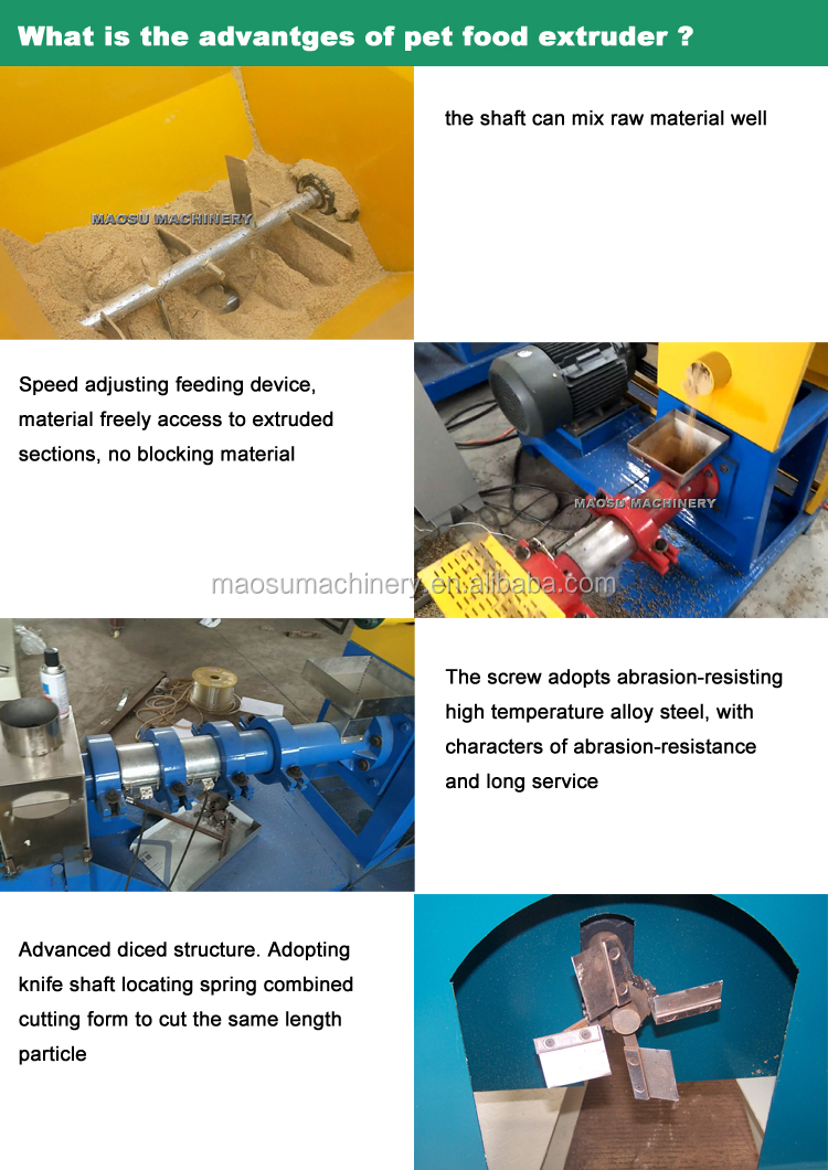 China extruder floating fish feed manufacturing machinery