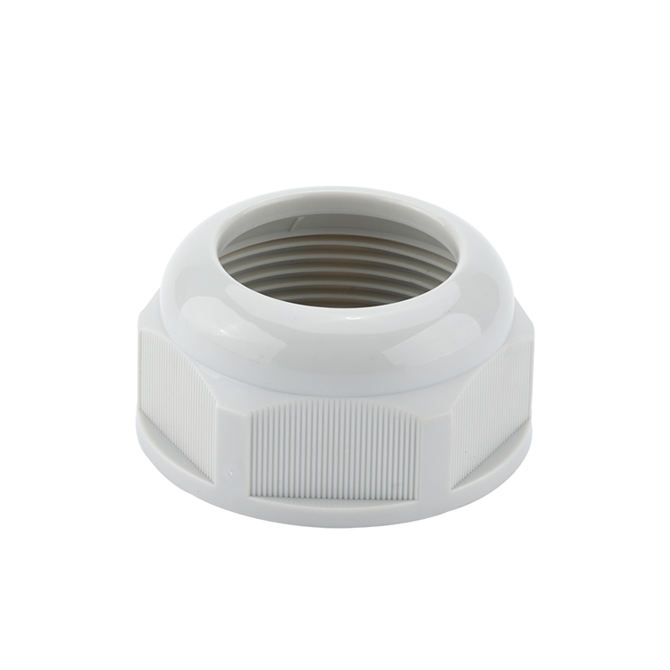 Wholesale IP68 pg11,  High Quality white Black Grey Electrical Waterproof  with Nut  Plastic Nylon PG Cable Gland/