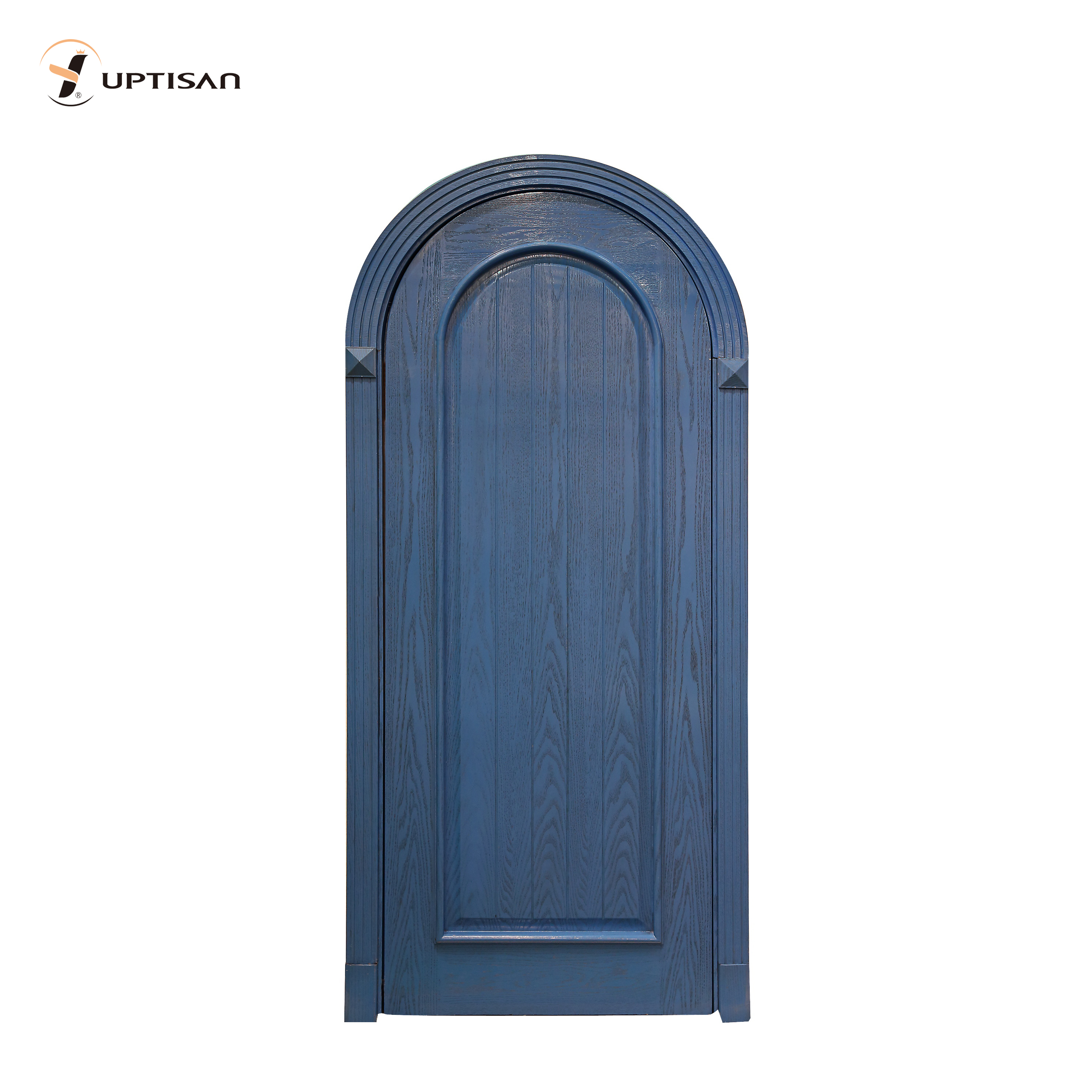 Antique exterior french mahogany carved teak panel interior solid wood arched main entry doors