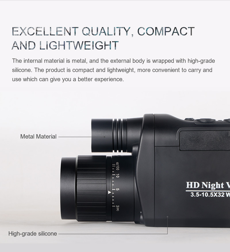 1000 Feet NOHAWK Night Vision Scope Hunting Thermal Night Vision