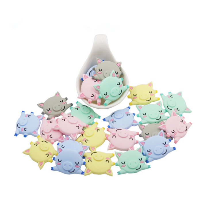 YDS 100%, бусины из пищевого силикона