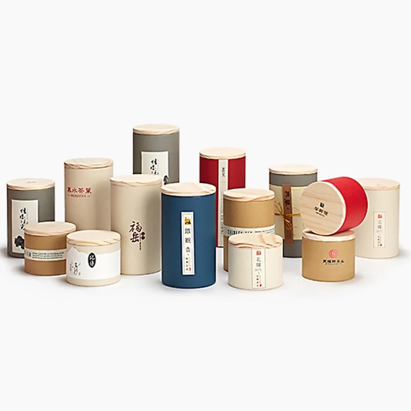 ODM Compostable Paper Packaging , Silkscreen Paper Deodorant Containers