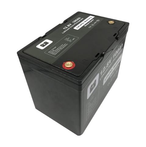 大容量锂电池智能12v 100ah lifepo4用于带手柄包露营的房车最好