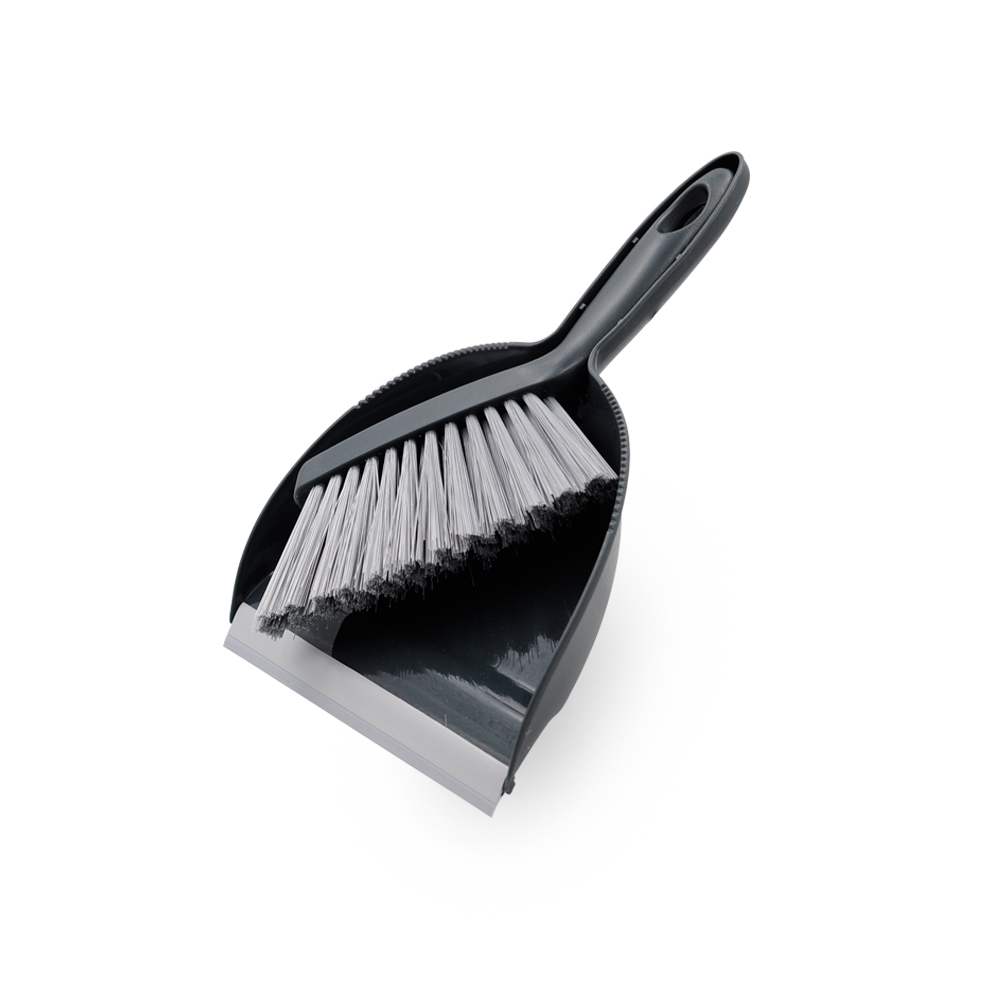 Dustpan and Brush Set Household Plastic Plastic Broom Handle Made PP Dustpan+pp Bristle +TPR Handle Plastic Cover All-season 99