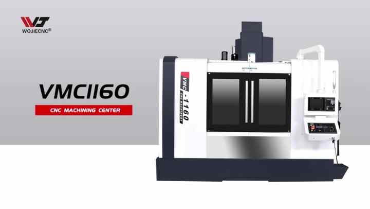 Tayvan VMC 5-axis 4 CNC eksenli freze makinesi CNC dikey cnc