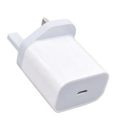 18w 20w UK Plug Portable Usb C Wall Charger Cell Phone Pd Fast Charger
