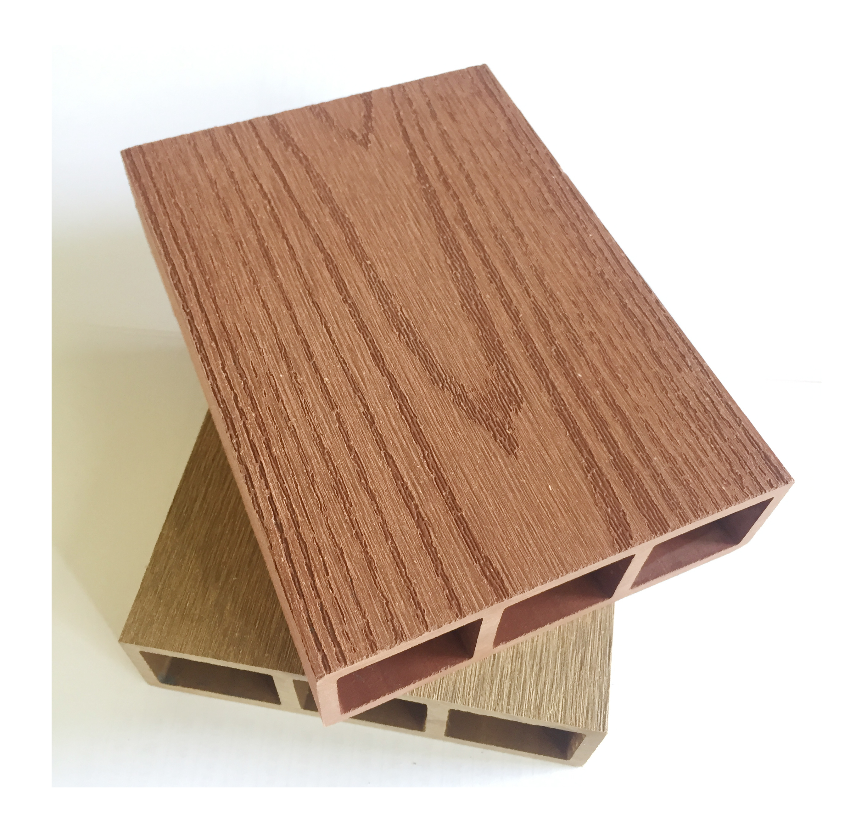 wpc木材管塑料复合木制型材装饰户外装饰木材tubes100