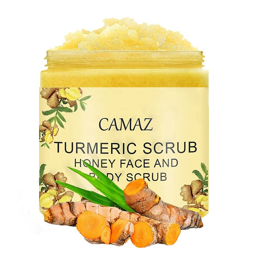 brightening scrub for body
