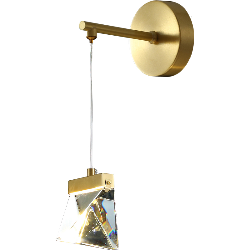 Exterior Led Wall Bracket Pack Light  Outdoor Indoor Led light Beautiful design bedside decorative Crystal bubble wall lamp