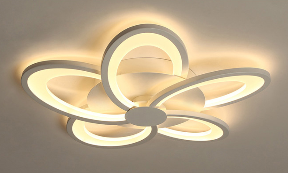 现代吸顶灯led亚克力花朵吸顶灯卧室装修客厅餐厅 - buy led ceiling