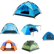 Waterproof carry bag roof top tent double layers dome tent fiberglass pole camping outdoor tent GBEY-901