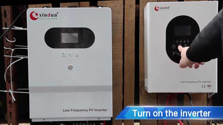 5000 Watt Solar Inverter - Pure Sine Wave for Hybrid Systems