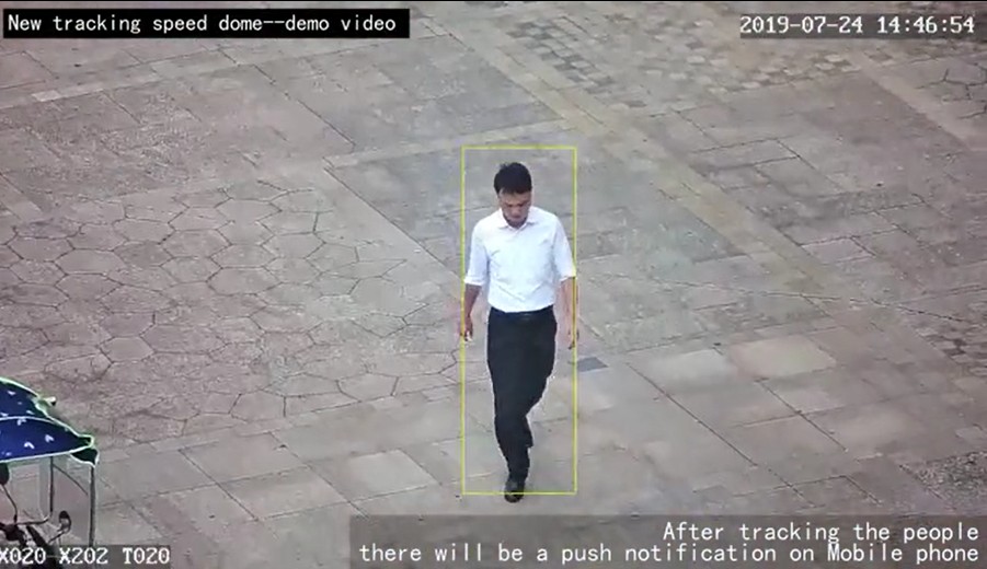 HD Quality 1080p SD Card Storage Auto Body Tracking Camera HD Infrared Night Vision IP Camera
