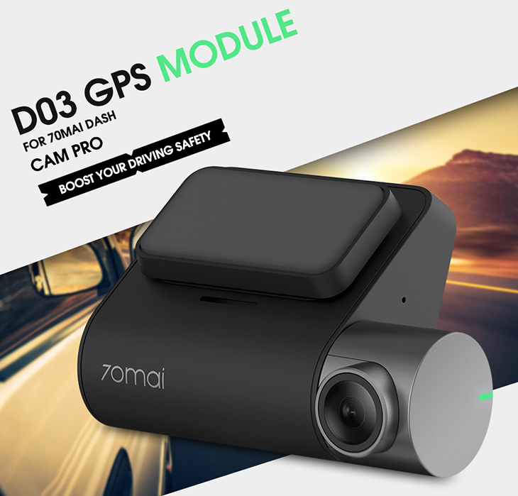 Global Xiaomi Youpin 70 Mai D03 GPS Module for 70 mai Dash Cam GPS ADAS function Video Recording