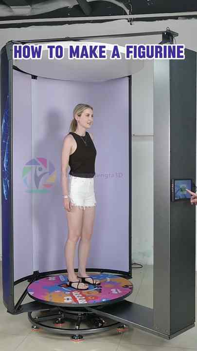 High-accuracy 3D Scanner - Startup Solution 7-Second Booth