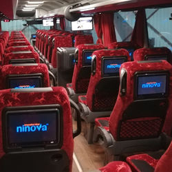 Hot Sale 10.1 inch wireless bus wifi vod system