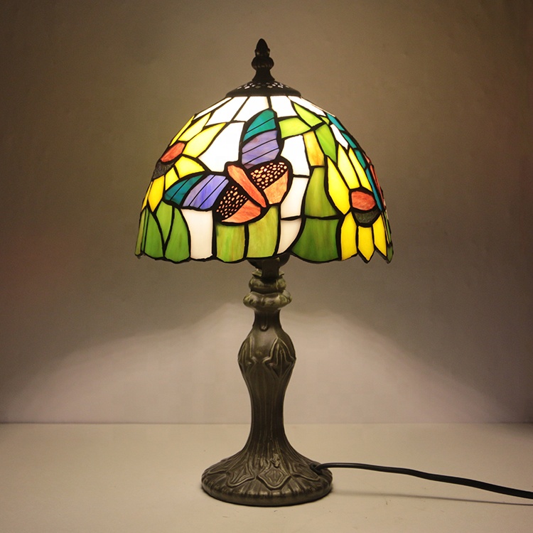 butterfly tiffany table lamp