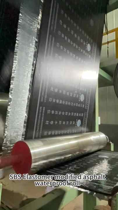 Modern SBS Elastomer Modified Bitumen Waterproofing Membrane Asphalt ...