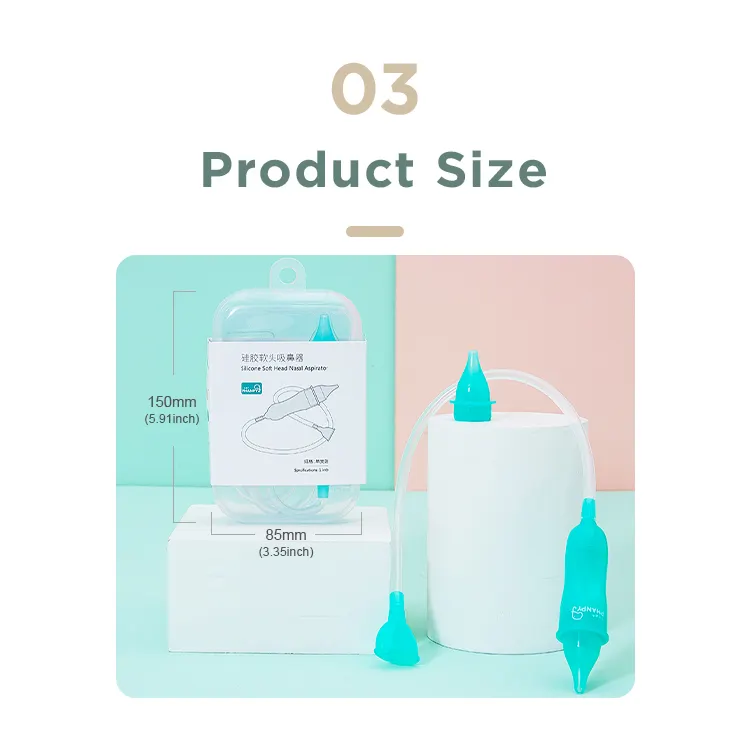 Phanpy Top Hits Children Nose Snot Cleaner Sucker Aibaolo Infant Anti-reflux Nasal Aspirator For Baby Sinus Congestion Relief