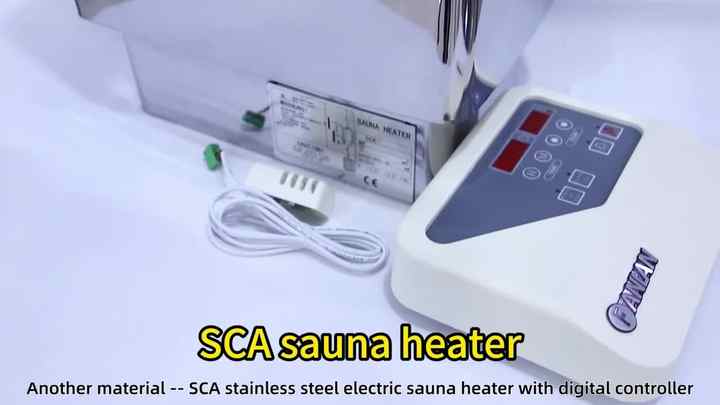 SCAサウナ電気ヒータードライサウナルーム6kw赤外線サウナ