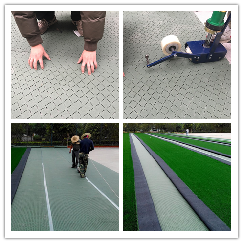 Football Field Artificial Grass Accessories 10mm Foam Turf Shock Pad