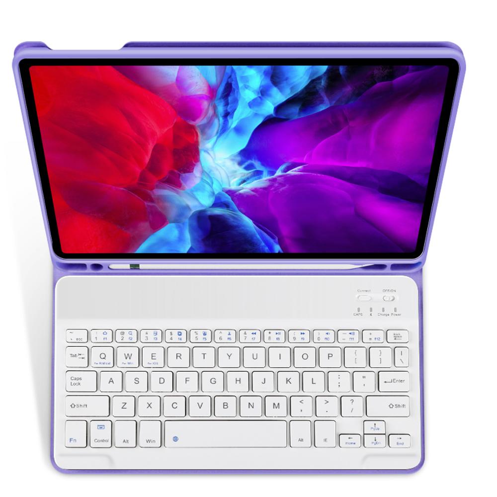Съемный чехол для планшета с защитой от царапин, защитный чехол с держателем для карандашей, чехол с беспроводной клавиатурой для iPad Pro 11 дюймов 2020