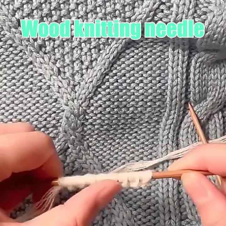 Einfache karbon isierte Bambus Bambus Hkeln adel Nadeln Set  Einpunkt-Nhset fr Pullover Stricken fr Anfnger Experten