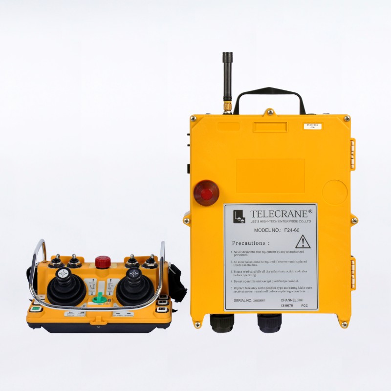 Telecrane F24-60 2 пять шагов джойстик бетонный насос грузовик и башенный кран промышленный джойстик Радио пульт дистанционного управления