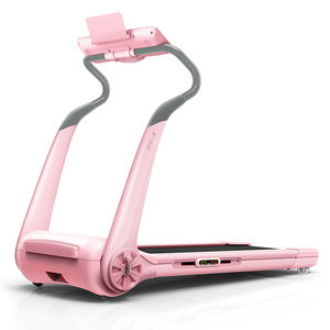 pink running machine