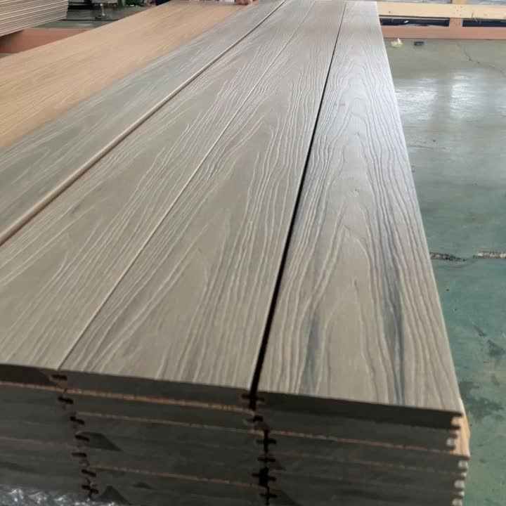 PVC Easy Installation Anti-Slip Outdoor Decking Board