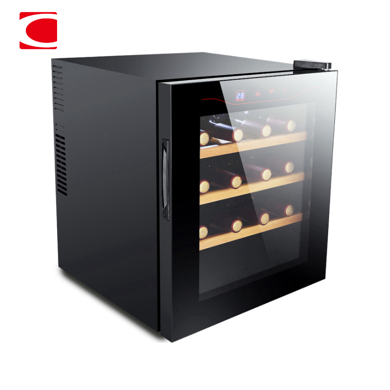 Электрический Термостатический увлажняющий шкаф для вина, коммерческий Бытовой Холодильник, подвесная чашка, Холодильный шкаф для холодных сигар