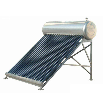 three target vacuum tubes for solar water heater